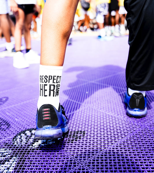 RHG Letter Crew Socks